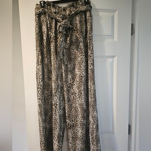 Animal Print Pants